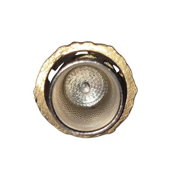 Thimble Pewter Spinning Horse Carousel Signed Nicholas Gish 9 Made In Spain T-4 - Picture 5 of 5